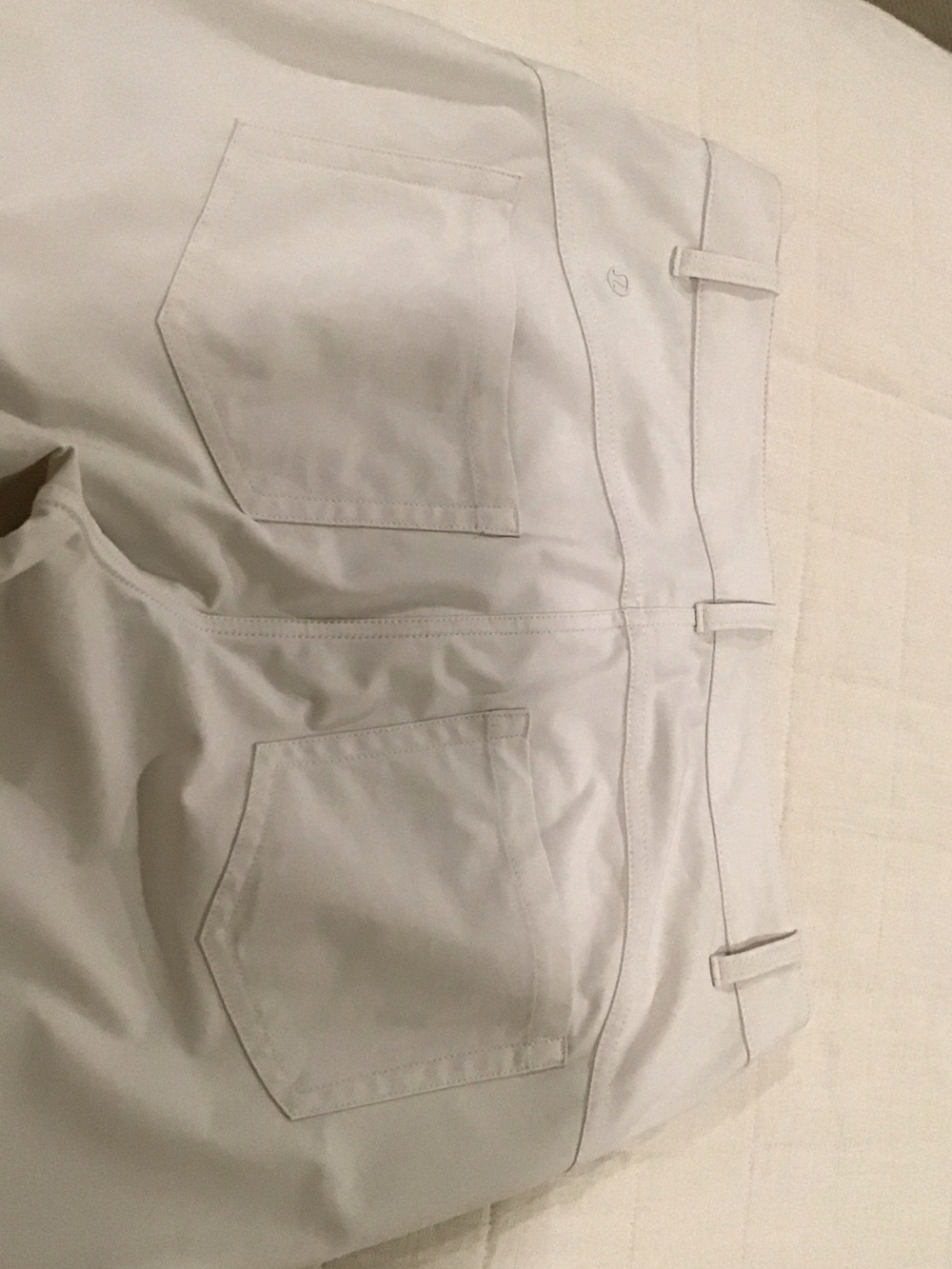 lululemon athletica Cream Wide-Leg Cropped Pants - Picture 12 of 13